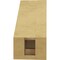 Ekena Millwork 3-inch W x 6-inch D x 6-inch H Imperial Rough Cedar Woodgrain TimberThane Knee Brace, Primed BRCUR03X06X06IMPRCPR - alternate 6